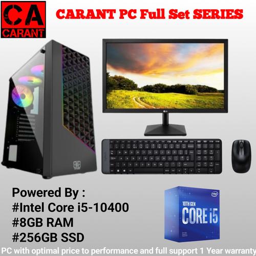 Jual PC Office Full Set Intel Core i510400 8GB RAM 256GB SSD Jakarta Utara Carant
