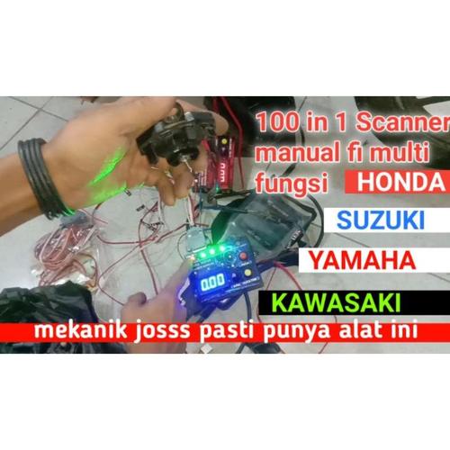Jual 100 in 1 Tester Scanner manual alat tes sensor dan aktuator ...