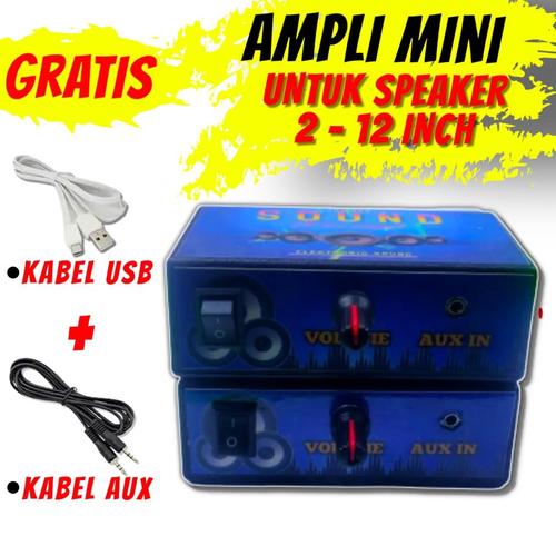 Jual New Power Amplifier Bluetooth Stereo Ampli Mini Karaoke Home