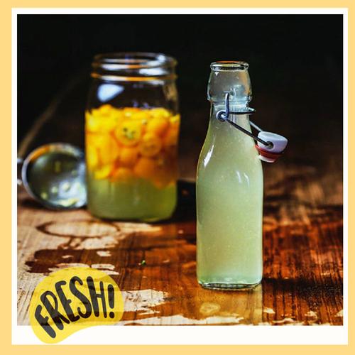 Jual Botol Air Minum Kulkas Kaca Tutup Kait Swing Lid Kedap Udara 500 ...