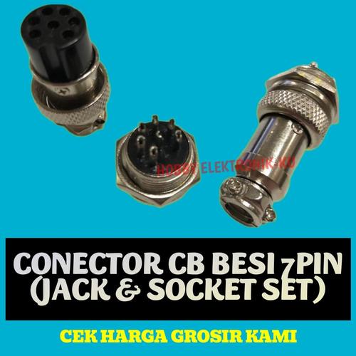 Socket Cb Pin Jual CONECTOR CB 7PIN BESI JACK + SOCKET SET - Kota Semarang - TOKO ...