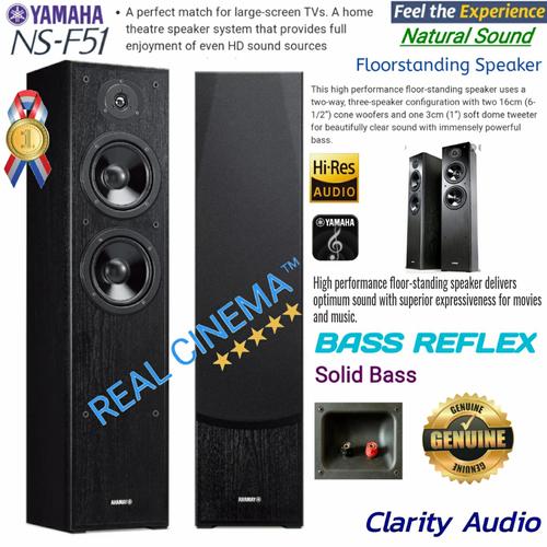 Jual Speaker Yamaha Floorstanding NSF51 6.5in DoubleWoofer SolidBass
