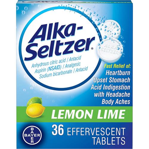 Promo Alka Seltzer Heartburn GERD Acid Upset Stomach Effervescent Tablets 2 Count Pouches