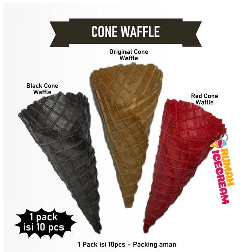 Promo Waffle Cone Ice Cream Black Jakarta Barat Rumah Ice Cream