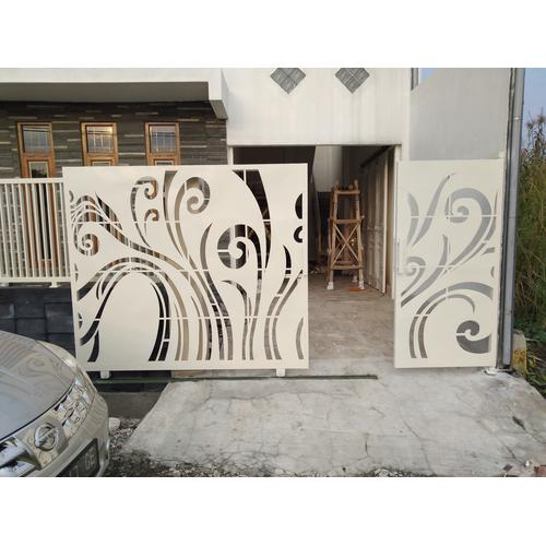Jual Pagar plat cutting / Pagar Besi Minimalis / Pagar Sidoarjo Terbaik