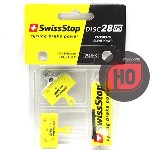 Plaquettes De Frein Swiss Stop Disc 30 RS - Organiques, Pour Freins à Disque Mixte - Freinage Progressif Et Durable