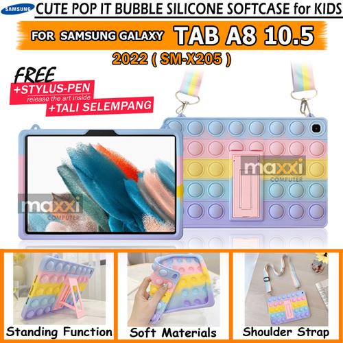 Jual Samsung Tab A8 2022 X200 X205 Pop It Popit Softcase Silikon Case ...