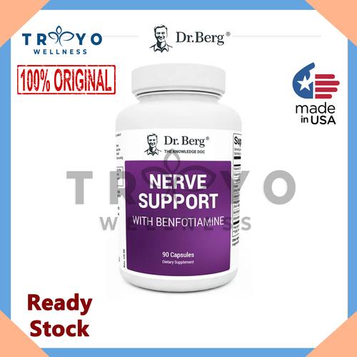 Promo Nerve support benfotiamine Dr Berg 90 kapsul vitamin B1 vit