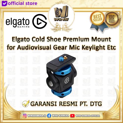 Supporto Regolabile Cold Shoe Elgato | Adattatore Per Luci, Microfoni, Flash | Filettatura 1/4 Pollice - Foto 7