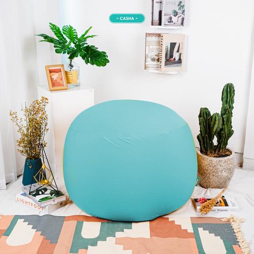 Promo GUMMY BEAN BAG plus isi size L BAHAN POLYESTER STRETCH ROUND