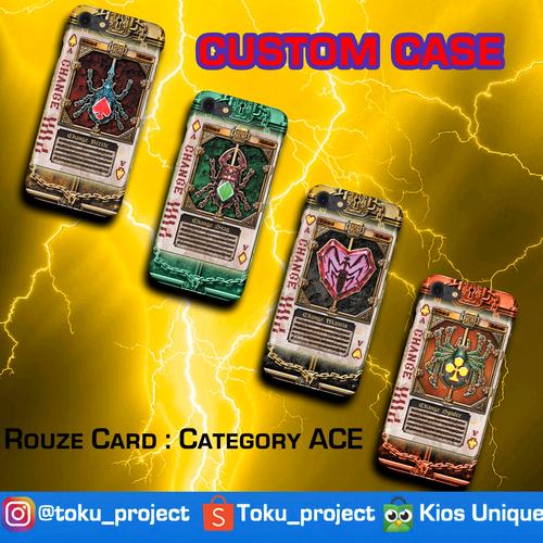 Jual Custom Case Kamen Rider Blade Rouze Card Category Ace - Kab ...