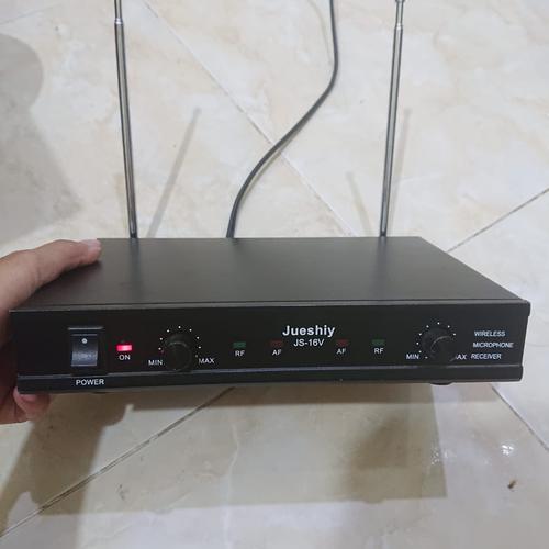 Jual Jueshiy JS 16V mic wireless receiver only Kab. Badung Arfaland