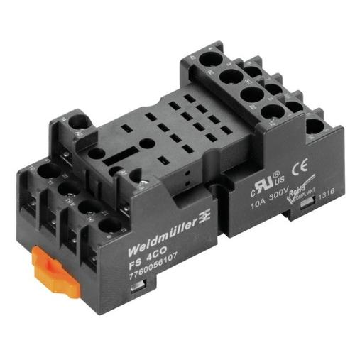 Jual Weidmuller FS 4CO ECO - Relay Base / Soket Relay 14 PIN - Jakarta ...