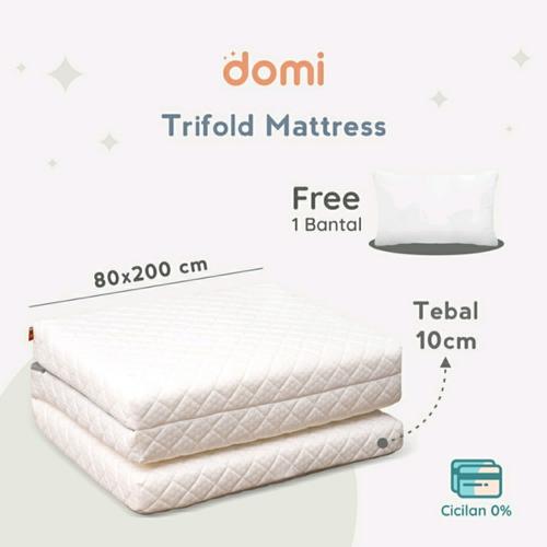 Jual Domi Trifold Mattress 80 x 200 Cm Kasur Busa Lipat Tiga Foldable
