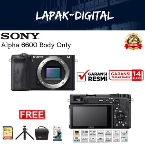 Sony Alpha 6600 Body Only Garansi Resmi Sony di  Tokopedia