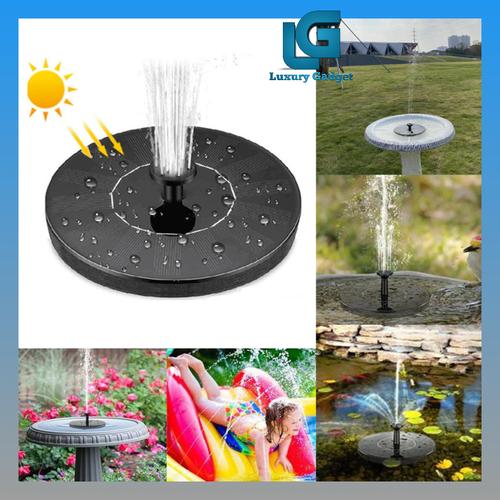 taman air terjun layar tenaga surya alat penyiram plastik air mancur kolam multifungsi kepala semprotan set