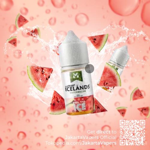 Jual Icelands Watermelon Salt Nic 30ML by Move Juice Liquid Iceland