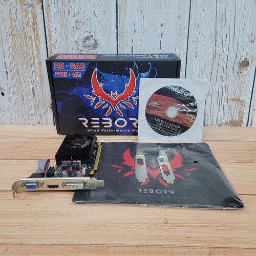 Jual VGA AMD-R5 240 4GB DDR5 RADEON GRAPHICS INCLUD PANEL CESSING SFF ...