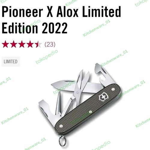 Jual Victorinox Pocket Tools Pioneer X Alox Limited Edition 2022