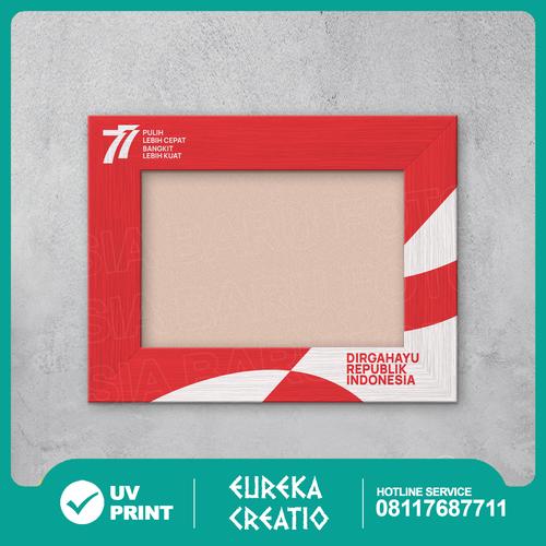 Jual Bingkai/Frame/Figura Printable Spesial Edisi HUT RI 10RS - Merah ...