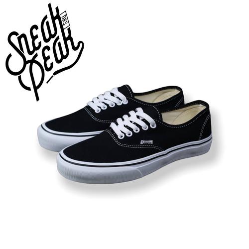 vans authentic black 38