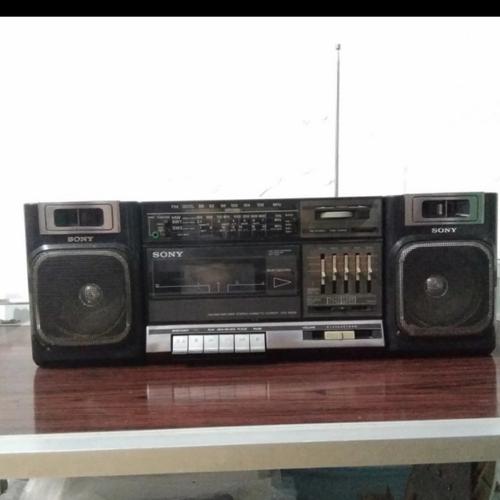 Jual RADIO TAPE DECK SONY ANTIK ANTIQUE JADUL VINTAGE DAHULU DULU ORI SONI Kota Makassar