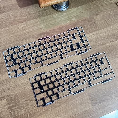 Jual Custom Plate Gasket FR4 60 & 65Keyboard Mechanical Keyboard 65