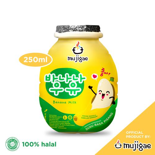 Promo Mujigae Banana Milk Original 250mL / Susu Pisang Korea Jakarta