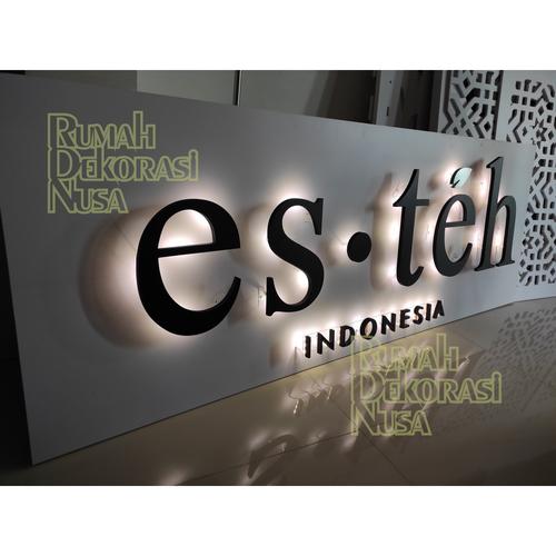 Jual HURUF TIMBUL / HURUF ANGKA / PAPAN NAMA / NOMOR RUMAH tebal 8mm