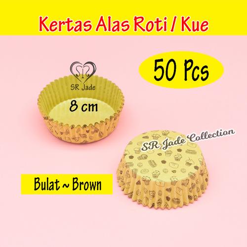 Promo [50pcs] Kertas Alas Roti Kue PET CC Bulat Cup Case Anti Lengket ...