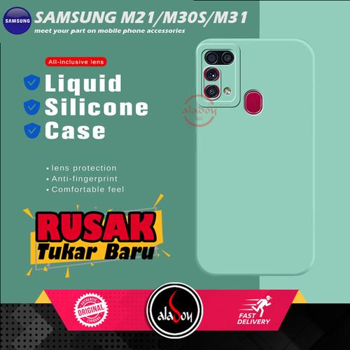Jual Case Samsung M21/M30S/M31 Casing Soft Case Macaron Liquid Pro