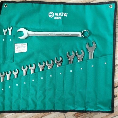 Jual Kunci Ring Pas Set 09026 14Pc Combination Wrench Set Metric Sata ...