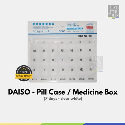 Jual Daiso Kotak Obat / Pill Box / Pill Case / Medicine Box Jakarta