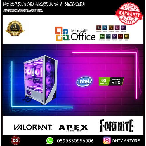 Jual PC RAKITAN GAMING RYZEN 5900X VGA RTX 3070 Ti Kota