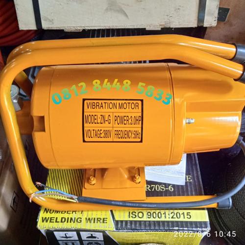 Jual concrete vibrator listrik 3HP 3 PHSE 380 Volt mesin pemadat coran