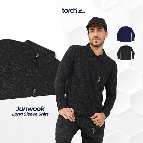 Gambar Torch Kaos Lengan Panjang - Long-sleeve T-Shirt Junwook - Hitam, S dari TORCH Jakarta Selatan Tokopedia