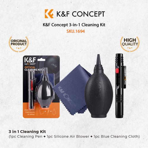 Jual KNF Concept 3In1 Cleaning Kit Blower Lenspen Microfiber Cloth