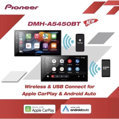 Jual Pioneer DMH A 5450BT / dmh a5450bt head unit wireless apple