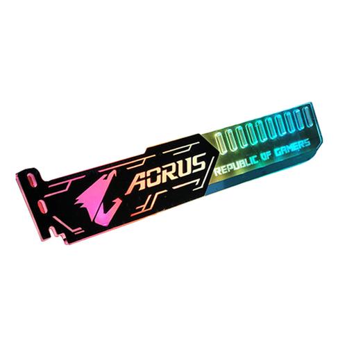 Jual Gigabyte AORUS Graphics Card Holder ARGB original 25cm Kota Surabaya Angelina Store 07