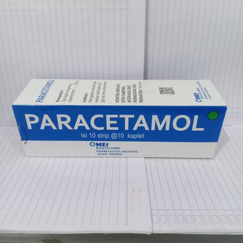 Jual Paracetamol MEF 500mg 100 kaplet Kota Bogor Toko Alafiat