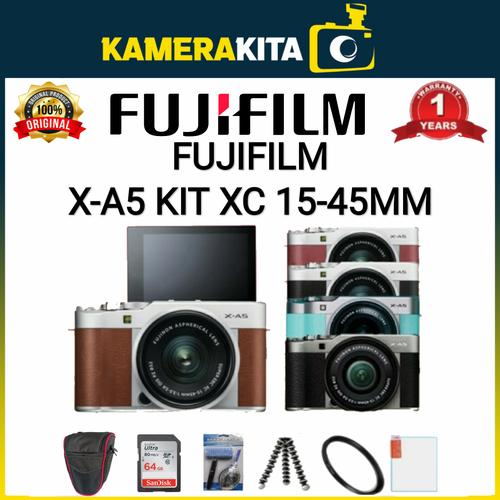 Jual FUJIFILM XA5 KIT XC 1545MM / FUJIFILM MIRRORLESS XA5 KIT 1545MM