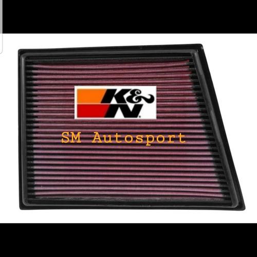K&N Air Filter 33-3025 – For BMW 1 Series, X1, 2 Series, X2, F48, F23, F44, F45, F46, Mini – Cotton