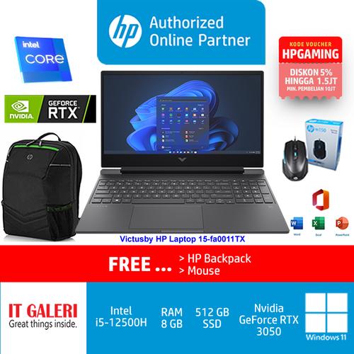 Promo Victus by HP Laptop 15fa0011TX i512500H/8GB/512GB/15.6" FHD