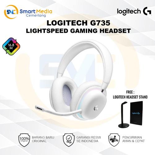 Promo Logitech G735 LIGHTSPEED Headset Gaming Wireless Bluetooth