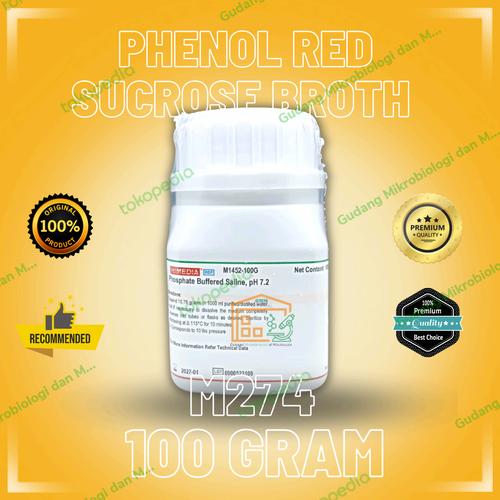 Jual Phenol Red Sucrose Broth Media Mikrobiologi, 100 gram Kab