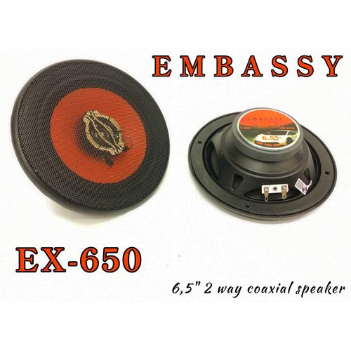 Jual SPEAKER COAXIAL 6 Inch 2 Way Embassy EX650 Kota Medan Super