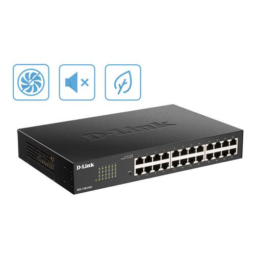 Switch D-Link DGS-1100-24 EasySmart 24 Ports Gigabit Rackable Occasion