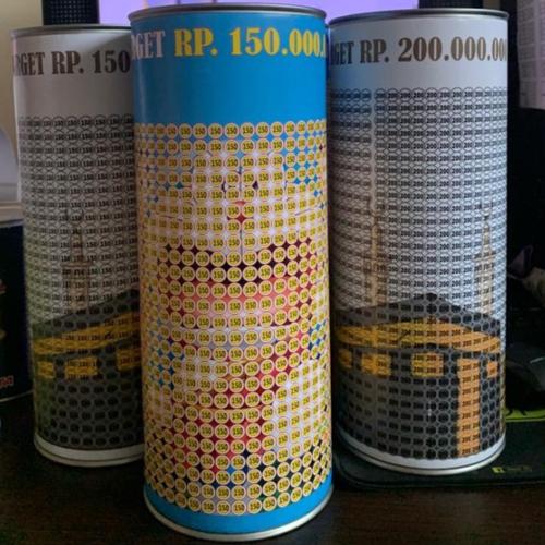 Jual Celengan Target JUMBO XXL 150 JUTA / 200 JUTA PERMANEN CUSTOM ...