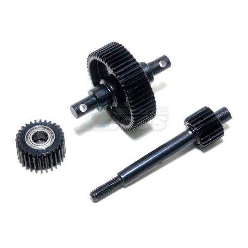 GPM Alu Front C-Hub Set Für Axial SCX10 – In Schwarz, 1 Paar