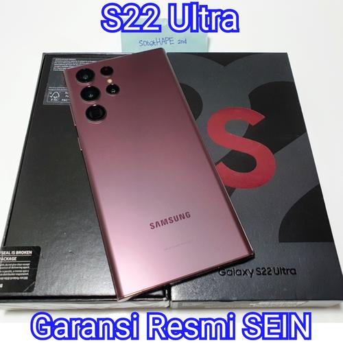 HP Samsung S22 Ultra 256GB 512GB Resmi SEIN 2nd Dual Sim Fullset Mulus di  Sobathape Tokopedia